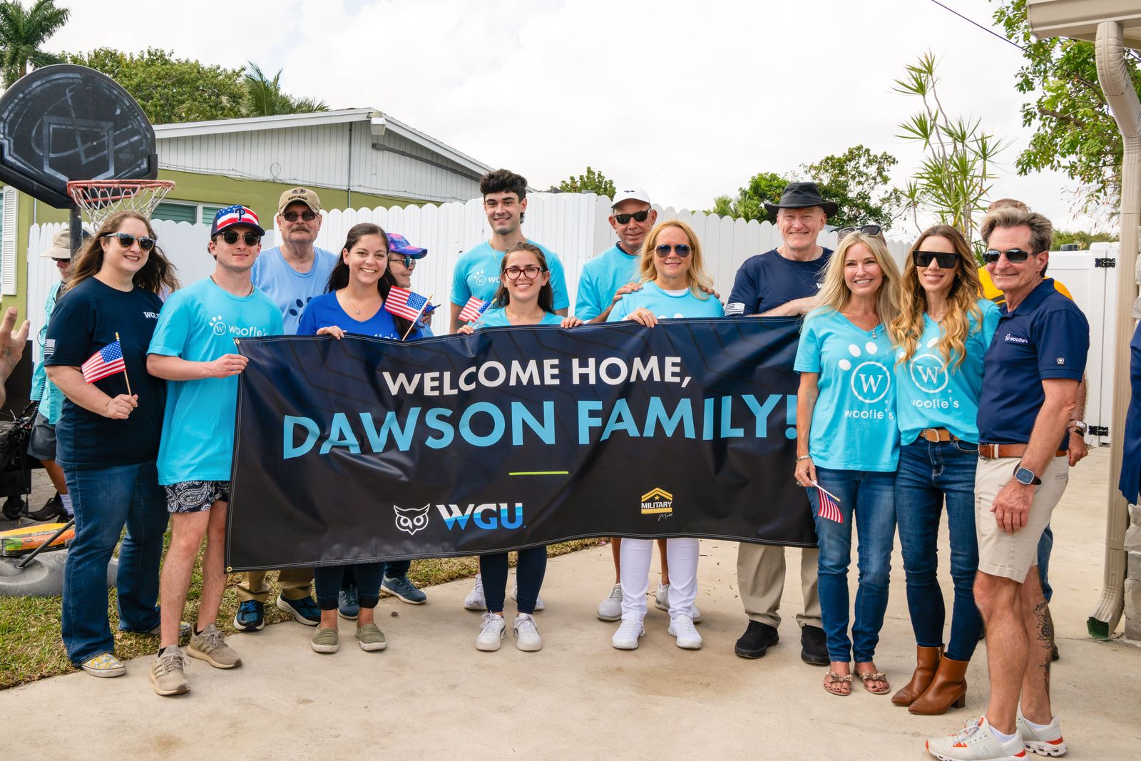 Welcome Home Dawson Family